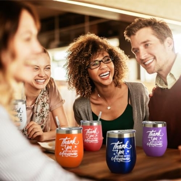 Thank You Gifts – 6 Pack Insulated Tumblers for All