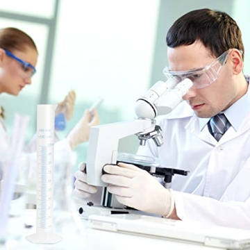 Ira Pollitt Set of 5 Plastic Graduated Cylinders for Science Labs