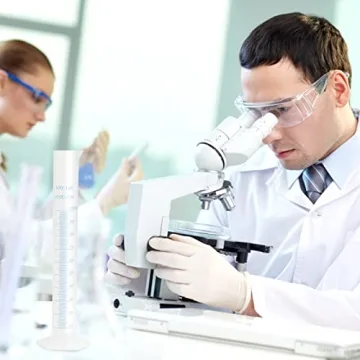 Ira Pollitt Set of 5 Plastic Graduated Cylinders for Science Labs