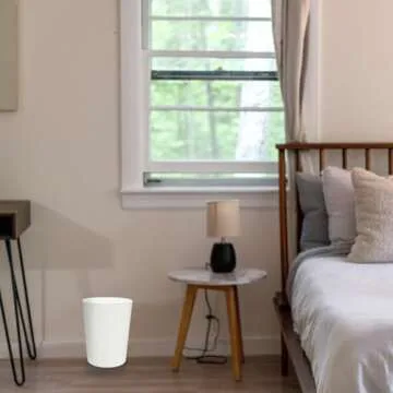 Stylish 1.8 Gallon Trash Can for Compact Spaces