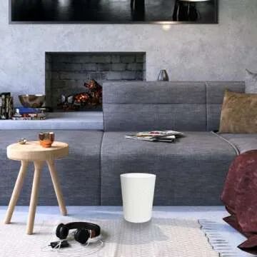 Stylish 1.8 Gallon Trash Can for Compact Spaces