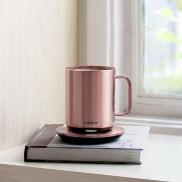 Ember Temperature Control Mug 2 10 oz - Rose Gold