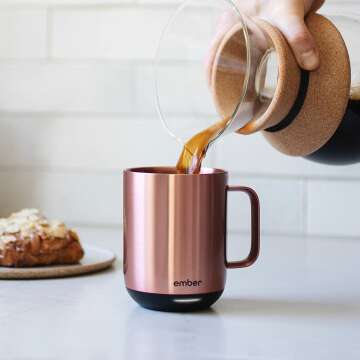 Ember Temperature Control Mug 2 10 oz - Rose Gold