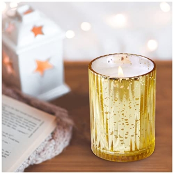 Viseeko Lavender Scented Candles - 100% Natural Soy & Cotton Wick