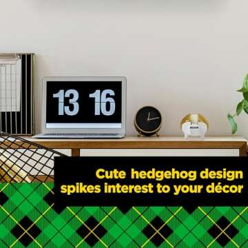 Scotch Hedgehog Tape Dispenser, Great for Gift Wrapping, Includes 34 in x 350 in Tape Roll