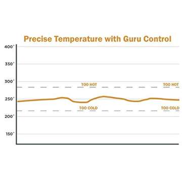 CyberQ BBQ Temperature Controller & Digital Meat Thermometer for Big Green Egg, Kamado Joe, Weber, and Ceramic Grills