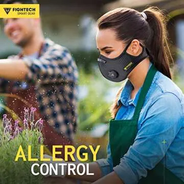FIGHTECH Dust Face Mask with Advanced Filtration Technology
