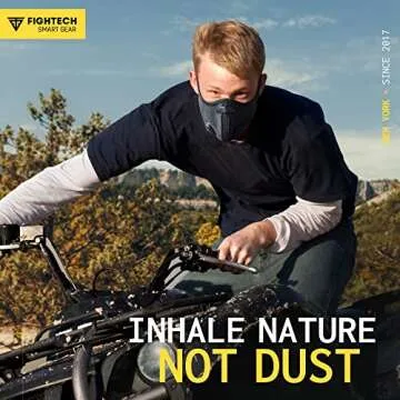 FIGHTECH Dust Face Mask with Advanced Filtration Technology