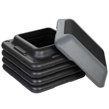 HANGKAI 16" Adjustable Aerobic Stepper Platform for Home Gym