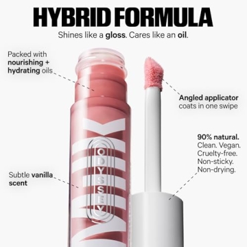 Milk Makeup Odyssey Lip Oil Gloss - Hydrating Shine 0.2 oz