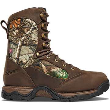 Danner Men's 41341 Pronghorn 8" 400G Primaloft Waterproof Hunting Boot, Realtree Edge - 7 D