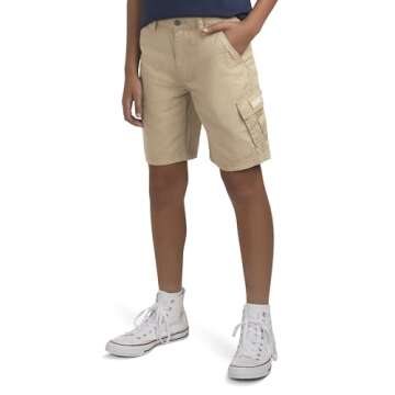 Levi's Boys' Cargo Shorts, Harvest Gold, 6