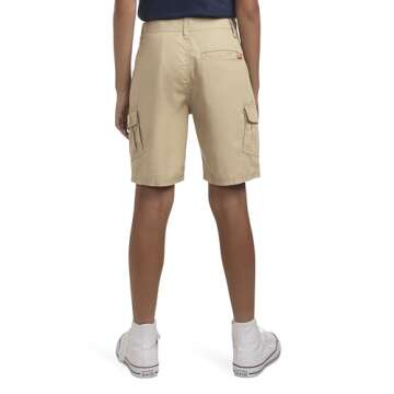 Levi's Boys' Cargo Shorts, Harvest Gold, 6