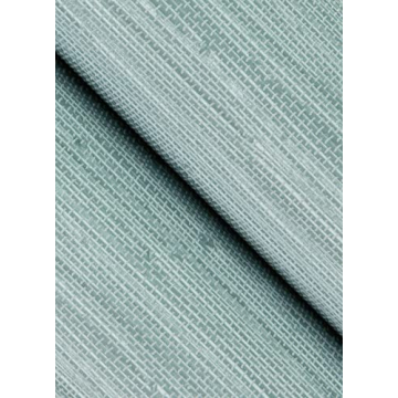 Sky Blue Faux Grasscloth Wallpaper for Easy Home Updates