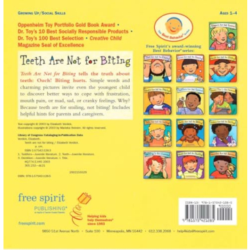 Teeth Are Not for Biting Board Book - Best Behavior Tips