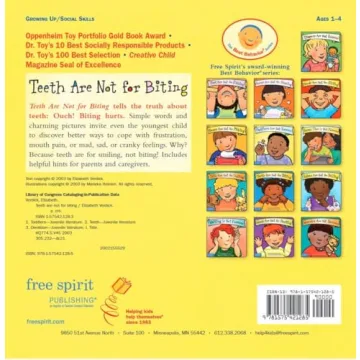 Teeth Are Not for Biting Board Book - Best Behavior Tips