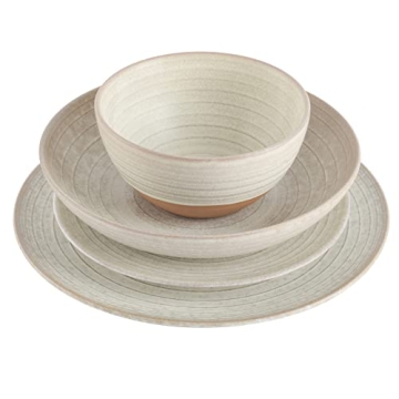 Gibson Elite Terracotta Dinnerware Set for 4 - 16 Pieces