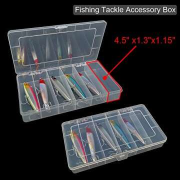Versatile 2 Pack Tackle Box Organizer for All Uses