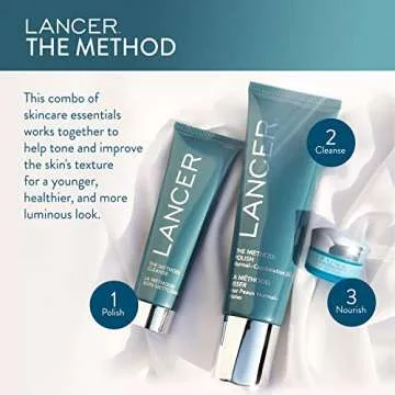 Lancer Polish Facial Exfoliator for Smooth Skin Daily Use