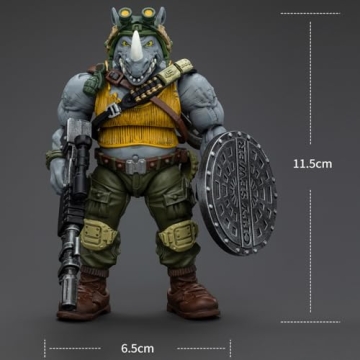 HiPlay JOYTOY TMNT Rocksteady JT8469 Action Figure