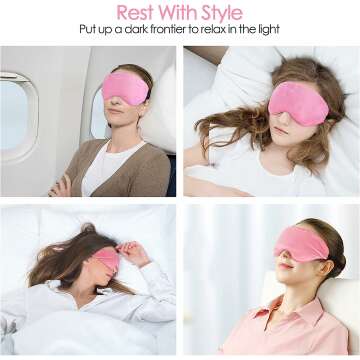 Sivio Weighted Eye Mask | Heatable & Freezable Comfort