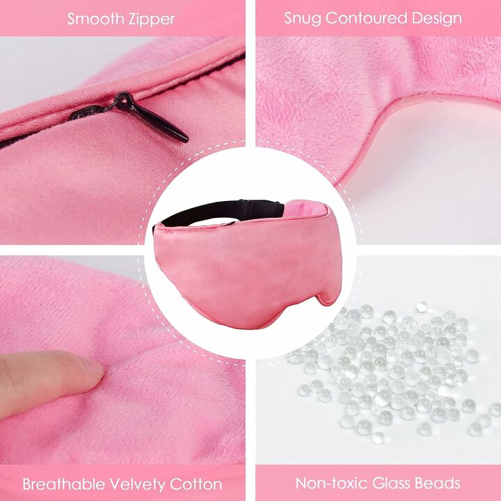 Sivio Weighted Eye Mask | Heatable & Freezable Comfort