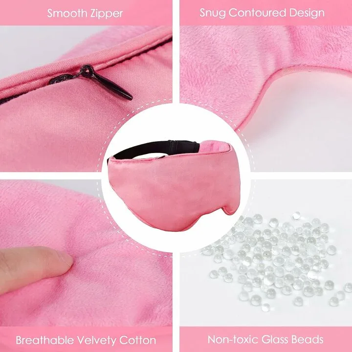 Sivio Weighted Eye Mask | Heatable & Freezable Comfort