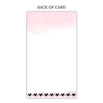 m&h invites 100 Pink Cup Care Instructions Cards - Tumblers and Mugs Care Instruction Insert for Small Business - Customer Directions Cards - Small Online Shop Package Insert