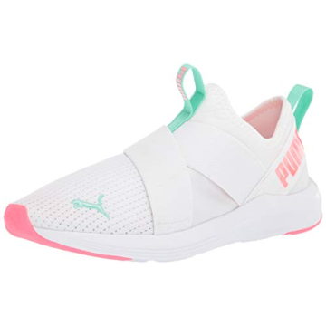 Puma Women's Prowl Slip On Sneakers White Nite Pink
