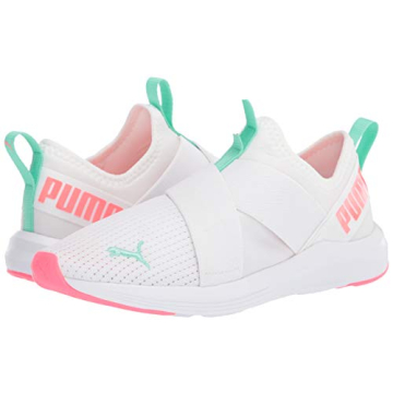 Puma Women's Prowl Slip On Sneakers White Nite Pink