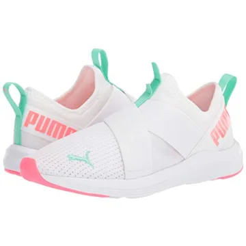 Puma Women's Prowl Slip On Sneakers White Nite Pink