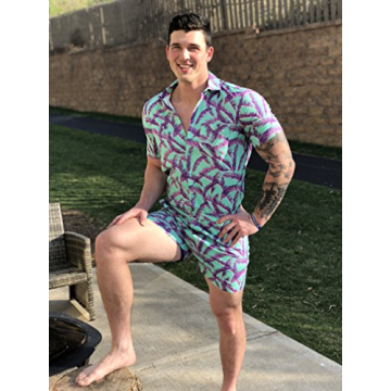 Zesties Male Romper - Stylish Comfort for Men | Albatross