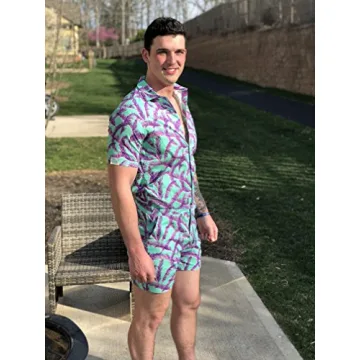 Zesties Male Romper - Stylish Comfort for Men | Albatross