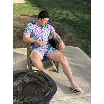 Zesties Male Romper - Stylish Comfort for Men | Albatross