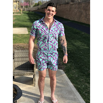 Zesties Male Romper - Stylish Comfort for Men | Albatross