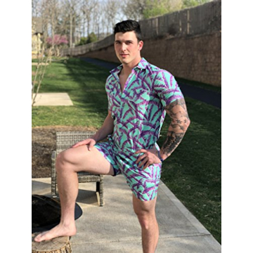 Zesties Male Romper - Stylish Comfort for Men | Albatross