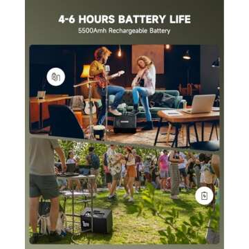 Donner MT-1 Portable PA System with Bluetooth & Rechargeable Battery