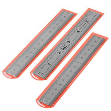 Precision Stainless Steel Ruler Set - Mr. Pen 3 Pack