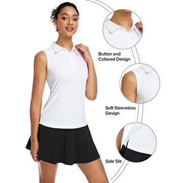Women's Quick-Dry Polo Shirt with UV Protection