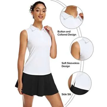 Women's Quick-Dry Polo Shirt with UV Protection