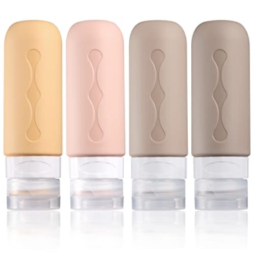 Gemice Travel Bottles Leak Proof TSA Approved 3oz Containers