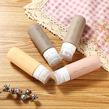 Gemice Travel Bottles Leak Proof TSA Approved 3oz Containers