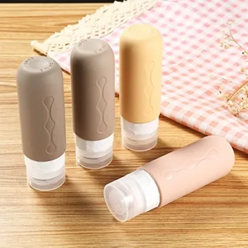 Gemice Travel Bottles Leak Proof TSA Approved 3oz Containers