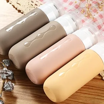 Gemice Travel Bottles Leak Proof TSA Approved 3oz Containers