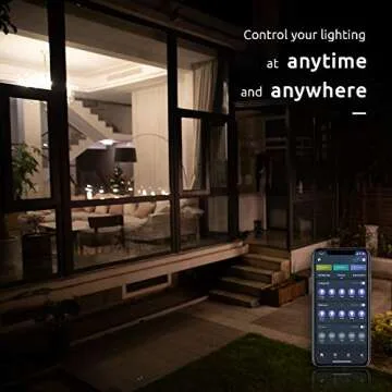 LUMIMAN Smart Light Bulbs That Works with Alexa and Google Home E26 A19, 800 Lumen, WiFi LED Light Bulb Dimmable Warm White& Cool White (2700K-6500K) 7W, No Hub Required, 4 Pack