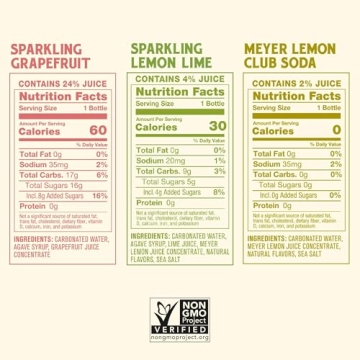 Delicious Betty Buzz Citrus Sparkling Soda Variety Pack