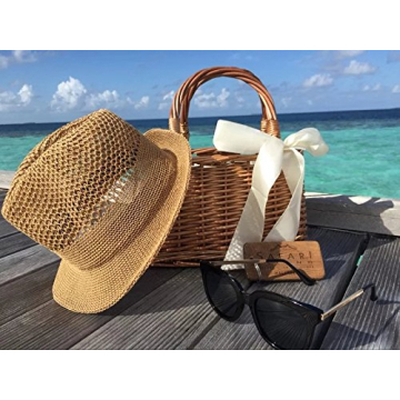 Stylish DOKOT Straw Beach Bag for Summer Elegance