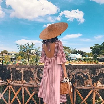 Stylish DOKOT Straw Beach Bag for Summer Elegance