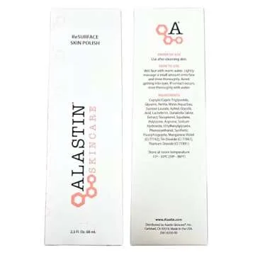 ALASTIN Skincare ReSURFACE Exfoliating Skin Polish (2.3 oz) | Face Scrub For Softer, Smoother Skin | With Glycolic Acid