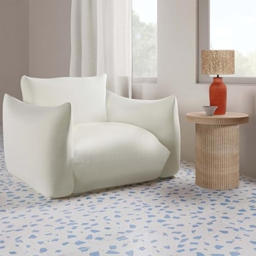 Tov Furniture Darcy Outdoor Faux Travertine Side Table